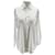 Hermès HERMES Top T.fr 42 cotton Bianco Cotone  ref.837731