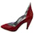 GIVENCHY  Heels T.eu 37.5 Leather Red  ref.837753