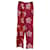 Autre Marque MIRAE  Trousers T.fr 34 cotton Red  ref.837895