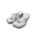 JACQUEMUS  Sandals T.eu 39 Leather White  ref.837904