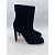 SCHIAPARELLI Botas T.UE 39 terciopelo Negro - vista 3
