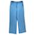 Designers Remix DISEÑADORES REMIX Pantalones T.fr 36 poliéster Azul  ref.838051