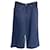 KENZO  Trousers T.fr 42 cotton Navy blue  ref.838072
