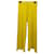 Autre Marque LA DETRESSE  Trousers T.International XS Cotton Yellow  ref.838074