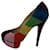 CHARLOTTE OLYMPIA  Heels T.eu 36.5 Suede Multiple colors  ref.838119