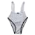 Maillots de bain CHANEL T.fr 36 polyestyer Polyester Blanc  ref.838350