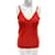 CHANEL Top T.fr 40 Cachemire Rosso  ref.838355