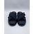 CHANEL  Mules & clogs T.eu 39 cloth Black - view 3