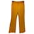 PINKO Pantalon T.IT 40 Wool Laine Orange  ref.838485