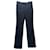 YVES SAINT LAURENT Pantalone T.fr 36 WOOL Nero Lana  ref.838576