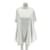 ALEXANDER MCQUEEN  Dresses T.fr 38 cotton White  ref.838651