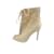 GIANVITO ROSSI  Ankle boots T.eu 38 Suede Beige  ref.838668
