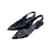 Céline CELINE  Sandals T.eu 38 Patent leather Black  ref.838700