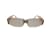 Autre Marque NON SIGNE / UNSIGNED  Sunglasses T.  plastic Beige  ref.838845