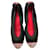 Chanel Zapatillas de ballet Negro Terciopelo  ref.838884