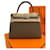 Hermès Kelly Tasche 28  EPSOM-ETUPE Taupe Leder  ref.838997