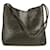 Autre Marque Desmo Black Woven Leather Braided Strap Shoulder Bag Hobo Shopper Handbag Cotton  ref.839838