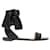 Christian Louboutin Desert Sandal Black Leather  ref.839855