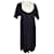 MARC BY MARC JACOBS SUBLIME COUTURE DRESS SILK AND SILK WOOL TS OR T 36/38 Dark brown  ref.839994