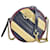Gucci Mini sac à bandoulière rond Torchon GG Marmont 550154 Cuir Veau façon poulain Noir  ref.840237