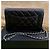 Wallet On Chain Chanel Brieftasche an der Kette Schwarz - Ansicht 2