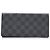 Carteira Louis Vuitton Black Damier Graphite Brazza Preto