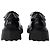 Off White Calf Sponge Derby 1000 Sapatilhas pretas sem cor - vista 3