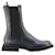 Chelsea Boots - Alexander McQueen - Leather - Black Grey  ref.840802