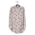 Equipment Camisa de seda con estampado de labios en blanco y rosa Multicolor  ref.840957