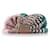 Missoni Mehrfarbige Zickzack-Kopfwickelmütze aus Viskose Mehrfarben Polyester  ref.841006