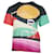 Camiseta estampada Isabel Marant em algodão multicolorido Multicor  ref.841024