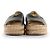Double Prada Black Leather Peep Toe Braided Platform Espadrilles - view 3