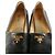 Double Prada Black Leather Peep Toe Braided Platform Espadrilles - view 6