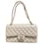 Chanel TIMELESS Bege Couro  ref.841107
