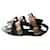 Stella Mc Cartney STELLA MC CARNEY Bronze sandals size 41 fr / CORRECT CONDITION Leatherette  ref.841108