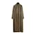 Hermès 99P MARGIELA MAXI LEATHER COAT Khaki  ref.841337
