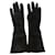 Hermès Gloves Brown Suede Leather Deerskin  ref.841387