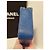 Wallet On Chain Zip foderata Chanel Boy WOC Blu - vista 3