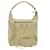 BALENCIAGA Classic Day Shoulder Bag Couro Bege Auth am3941  ref.843229