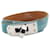 Hermès Kelly lined lap bracelet 16CM DOBLIS BLUE CALF LEATHER BANGLE  ref.843416