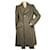 Burberry cappotto classico invernale sopra il ginocchio in lana vergine e cashmere grigio 42 IT, 10 US  ref.843515