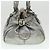 Chloé Chloe Paddington Borsa A Mano In Pelle Argento 01-06-53 auth 37625 - vista 4