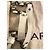 Borsa a tracolla Gerard Darel Dublin in cotone color guscio d'uovo Bianco sporco - vista 6