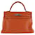 Hermès Hermes Kelly Orange Leder  ref.844249