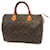 Louis Vuitton Speedy 30 Monogram-VI1920 Brown Leather  ref.844931