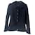 Chanel Piccola giacca nera Nero Lana  ref.845209