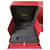 Cartier Caja y bolsa de papel forrada con brazalete Authentic Love Bracelet Roja  ref.845226