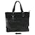 CHANEL Paris Biarritz MM Tote Bag Coated Canvas Black CC Auth 37855 Cloth  ref.845294
