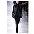 Otoño de Rick Owens 2011 Capa de piel de castor Negro - vista 3