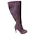 Valentino Boots Purple Deerskin  ref.845516